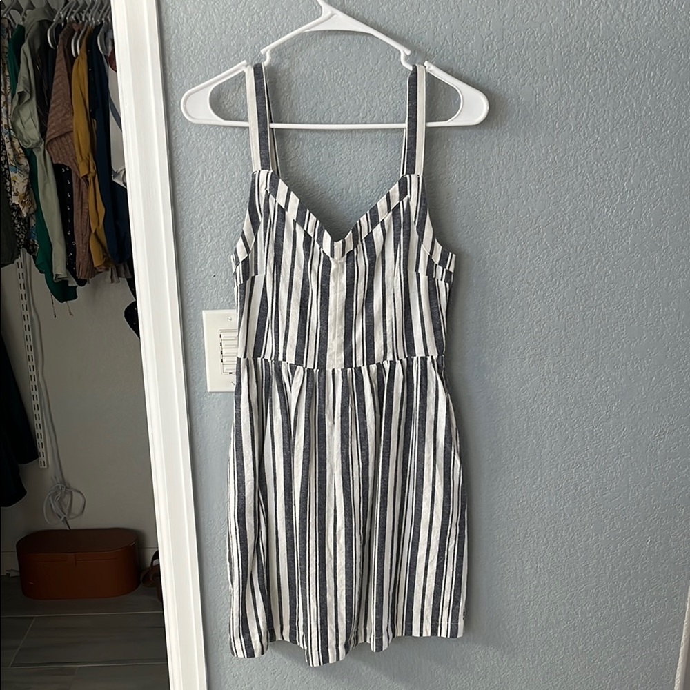 Striped Sleeveless Dress